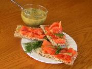 Gravlax & Sweet Mustard Dill Sauce